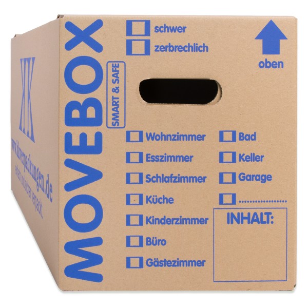 Umzugskarton Movebox Smart & Safe robuste 2-wellige Qualität