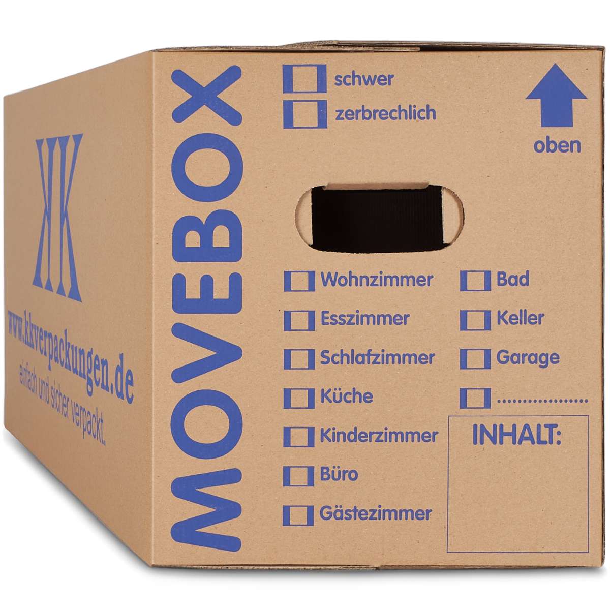 20 UMZUGSKARTONS 2-WELLIG 40 KG MOVEBOX | Verpackung & Industrie