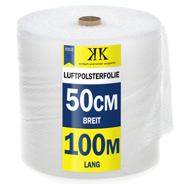 Luftpolsterfolie 50 cm x 100 m