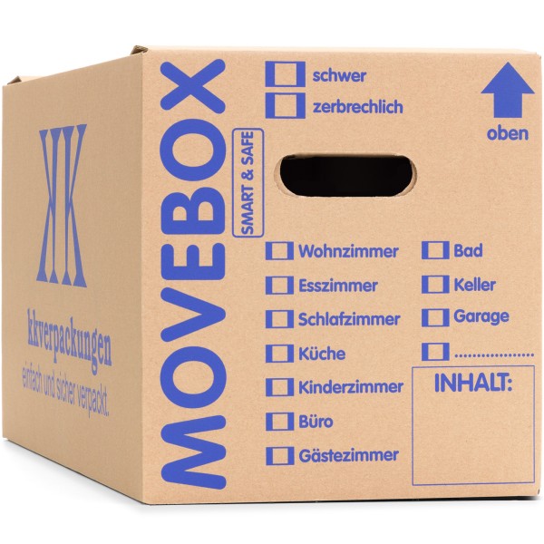 Umzugskarton Movebox Smart & Safe robuste 2-wellige Qualität