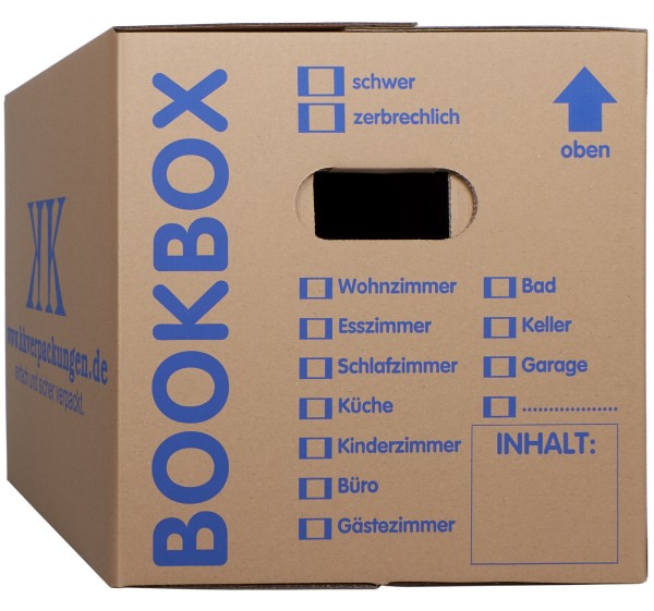 Bücherkarton Aktenkarton Bookbox (2-wellig)